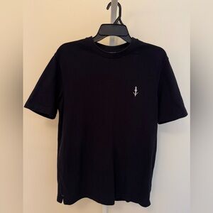 Zara Mens T-shirt - Dark Blue - Size M